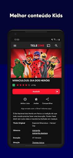 Telecine - Android TV screenshot 4