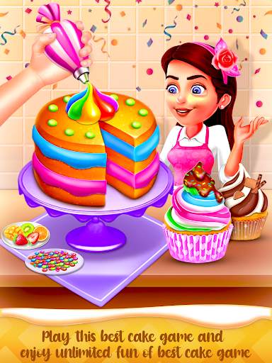 Cake Maker Cooking Cake Games screenshot 1
