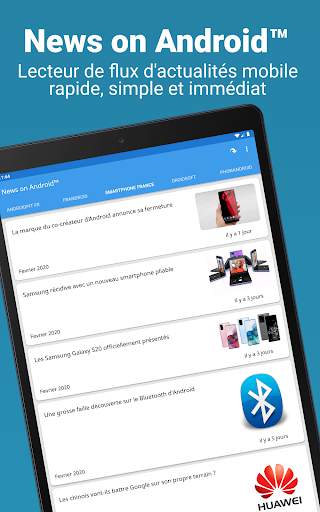 Nouvelles sur Android™ screenshot 13