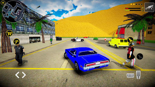 Flying Surfer Grand Robot Superhero : Crime Games screenshot 4