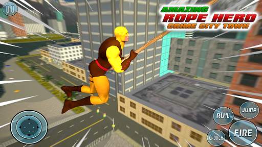 Super Vice Town Rope Hero: Crime Simulator screenshot 1