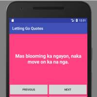 Letting Go Quotes on 9Apps