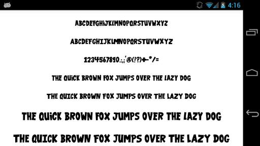 Clean Fonts Message Maker screenshot 4
