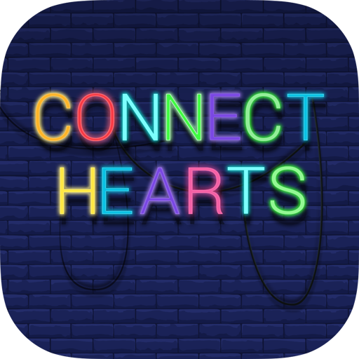 Connect Hearts: Fill One Line Puzzle Game Free icon
