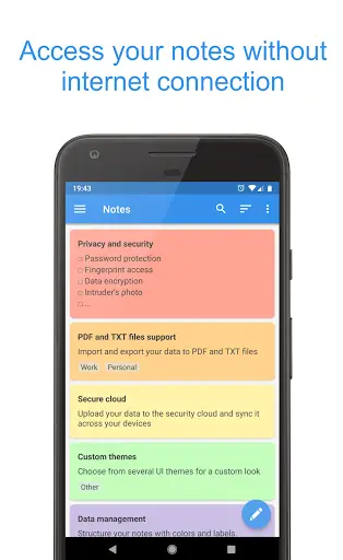 Private Notepad - safe notes screenshot 1