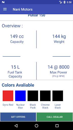 Nani Bajaj Motors screenshot 5