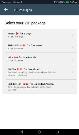 Free Vip Betting Tips screenshot 3