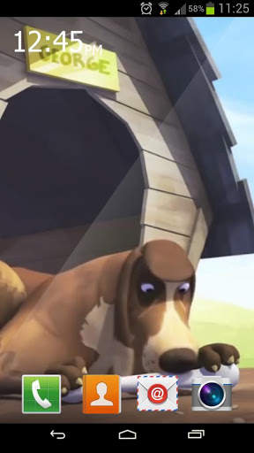 Hungry dog  Live Wallpaper screenshot 3
