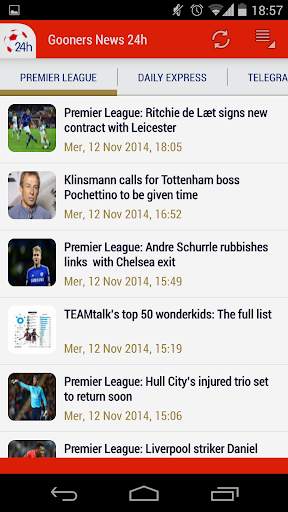 24h News for Arsnl screenshot 2