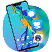 EMUI 9.1 AI Colorful  Art Graffit P30 theme 2.0.1