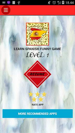 Learn spanish funny game screenshot 2