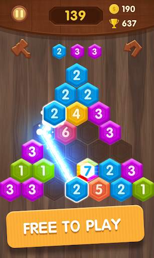 Hexa Crush Cell Puzzle screenshot 4
