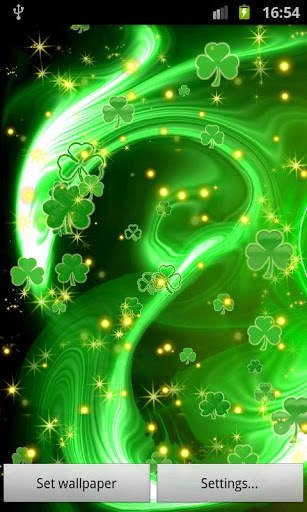 Shamrock Live Wallpaper screenshot 4