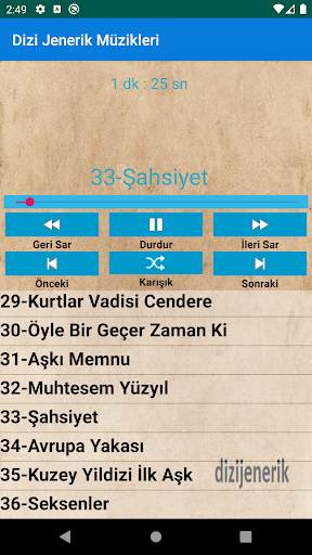 Dizi Müzikleri 2020 5 تصوير الشاشة