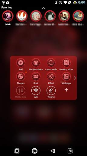 PCB Red ⁞ TSF Shell 3 Theme screenshot 6