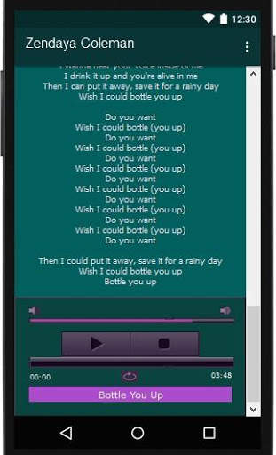 Zendaya Coleman Lyrics Music screenshot 5