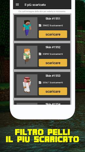 SkinsCraft - Skin di Minecraft PE Gratis screenshot 4