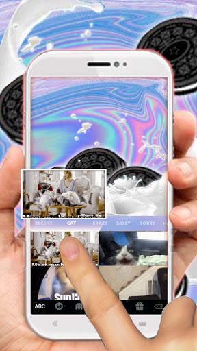 Milk Cookie Klavye Teması screenshot 4