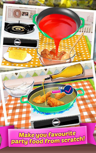 Buffalo Wings: Food Game screenshot 2