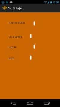 WIFI Info screenshot 1