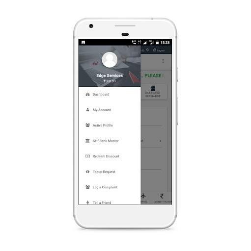 EdgeMoney AEPS, DMR, BBPS,Recharge,Flight,Bus screenshot 5