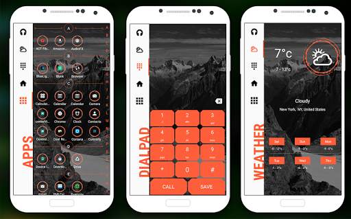 Strip Launcher 2020 PRO - Theme Pro screenshot 3