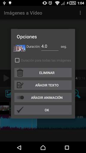 Fotos a Vídeo screenshot 4