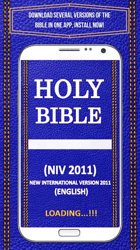 Holy Bible (NIV) New International Version 2011 screenshot 1
