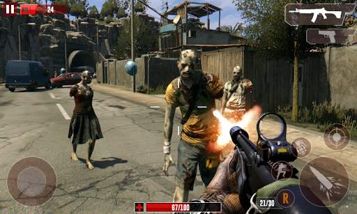 Dead Zombie Shooting Target 3D screenshot 4