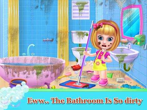 My House Clean - Girls Home Cleanup Game screenshot 2
