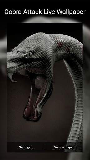 Cobra Attack Live Wallpaper screenshot 2