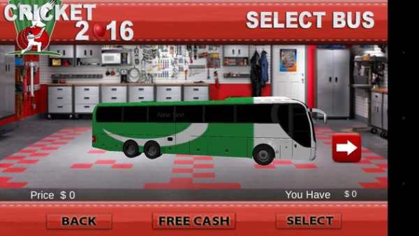 Cricket World Cup Bus screenshot 1