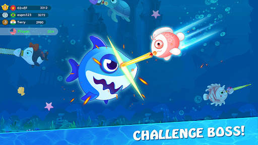Shark vs Fish .io-Hungry World screenshot 17