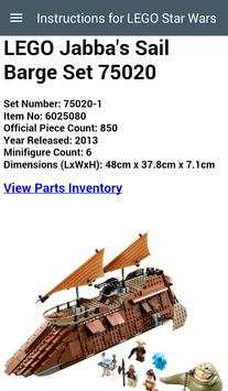 Instructions LEGO® Star Wars screenshot 5