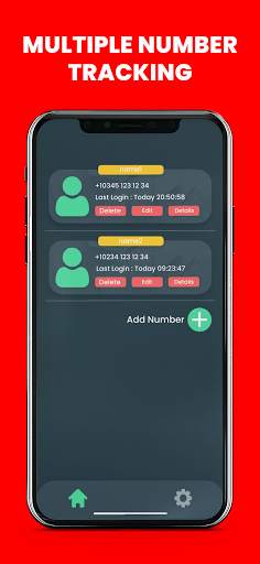 OnSeen - Online Tracker, Last Seen for Whatsapp screenshot 1