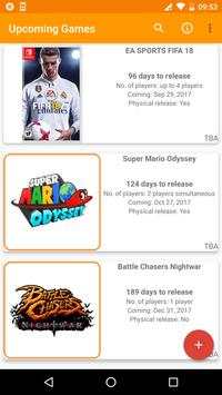 Upcoming games for Nintendo Switch скриншот 1
