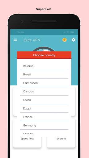 Byte VPN - Unlimited , High Speed Free VPN screenshot 3
