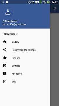 fb downloader free /تحميل الفيديوهات من الفيس بوك screenshot 4