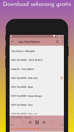 Lagu Vicky Salamor screenshot 6