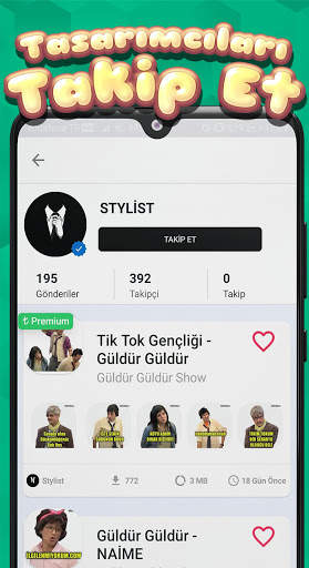 Sticker TR - Arşiv ve Maker screenshot 7