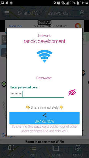 WiFi Passwords Map screenshot 4