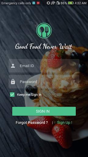 Flutter Food Ordering and Restaurant Mobile App screenshot 1