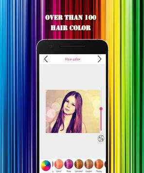 Hair eyes color changer 2 تصوير الشاشة