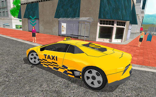 Taxi Car Sleepy Driving Game screenshot 2