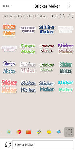 ٍٍSticker Maker - صانع الملصقات WAStickerApps screenshot 3
