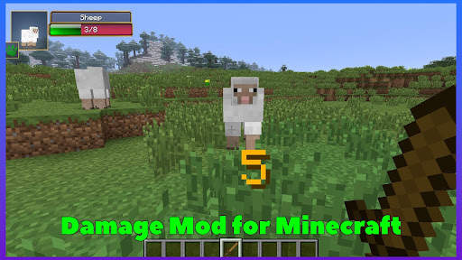Damage Indicator Mod Minecraft screenshot 1