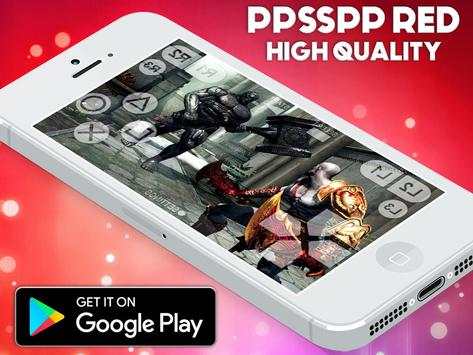 PPSSPP RED - PREMUIM PSP EMULATOR SIMULATOR screenshot 3