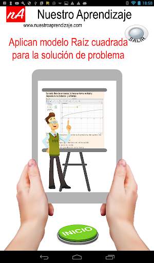 Aplican modelo raíz cuadrada en solución  problema screenshot 1
