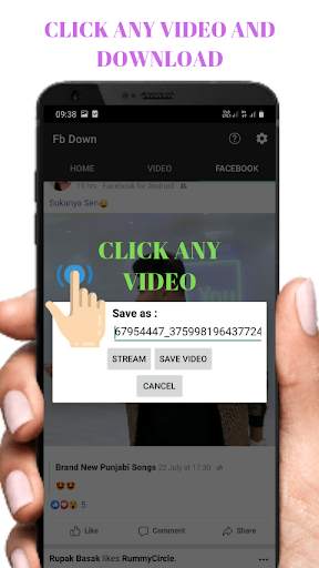 Video Downloader For Facebook : FB Video Download screenshot 5
