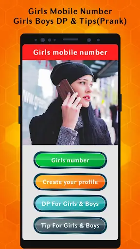 Girls Mobile Number Girl Friend Search (Prank) screenshot 1